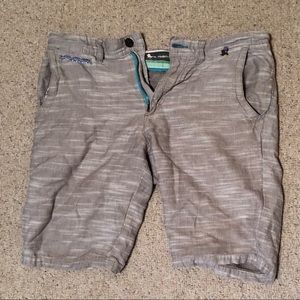 Heather patterned shorts